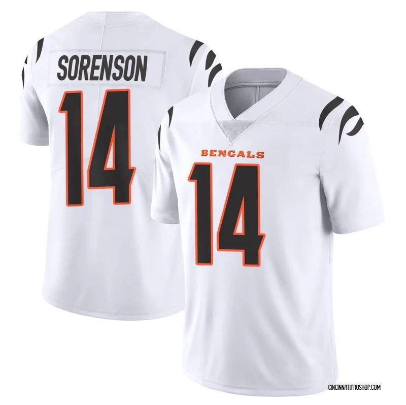 Black Men's Jack Sorenson Cincinnati Bengals Elite Team Color Vapor  Untouchable Jersey