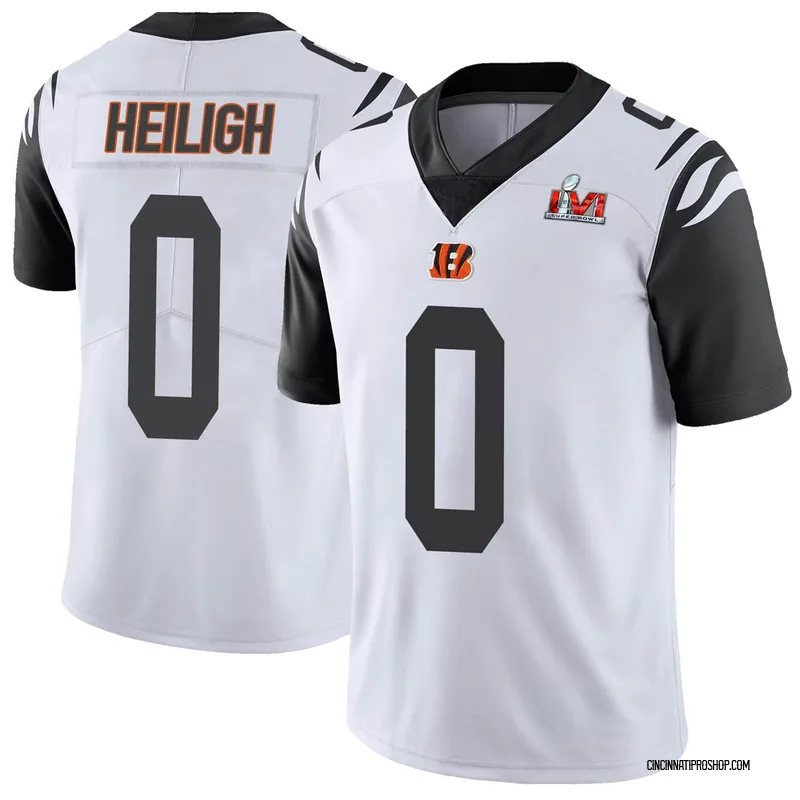 Orange Youth Jaivon Heiligh Cincinnati Bengals Game Super Bowl LVI Bound  Jersey