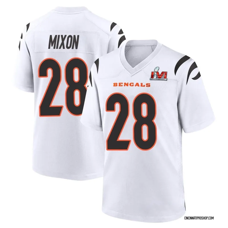 Nike Men's Joe Mixon White Cincinnati Bengals Alternate Game