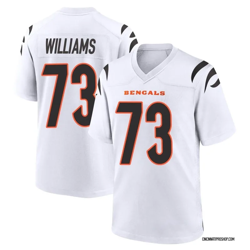 NFL Auction  STS - Bengals Jonah Williams Game Used Jersey (11/29/20) Size  48