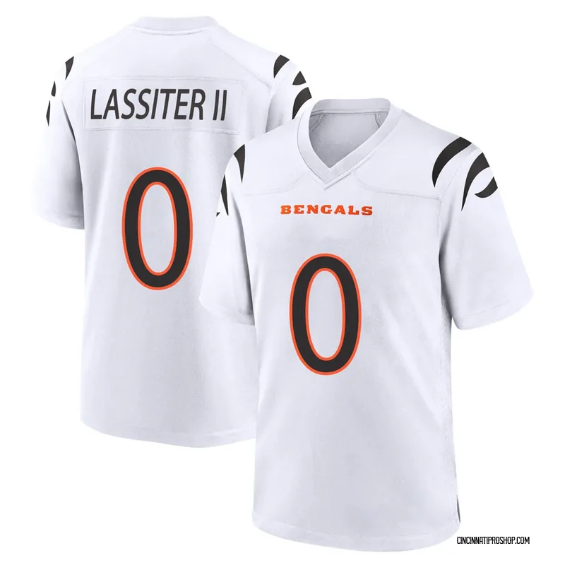 Kwamie Lassiter II Cincinnati Bengals Men's Legend White Color Rush T-Shirt