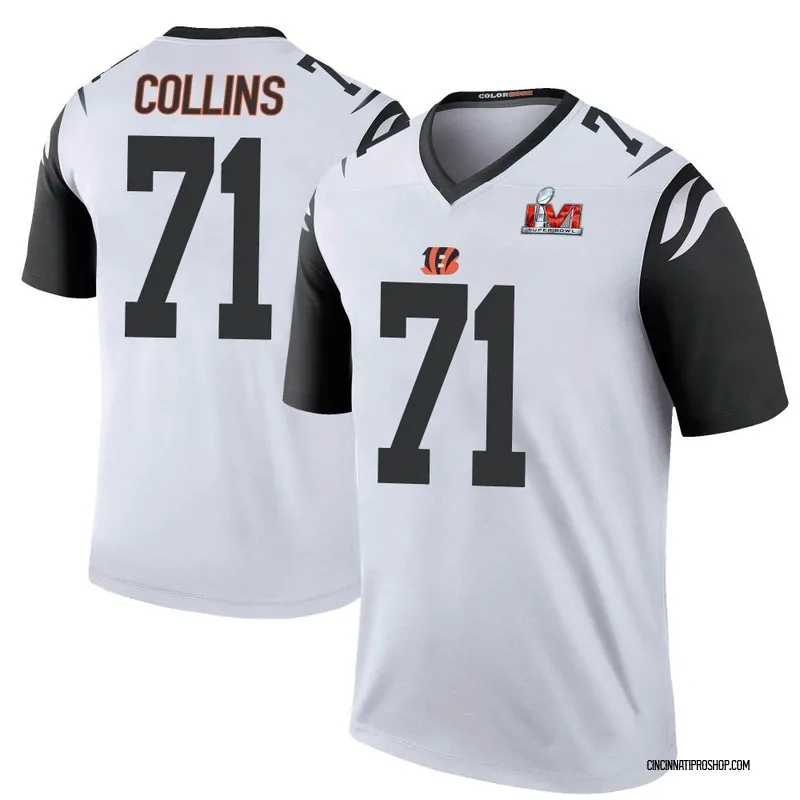 White Men's La'el Collins Cincinnati Bengals Legend Color Rush Jersey