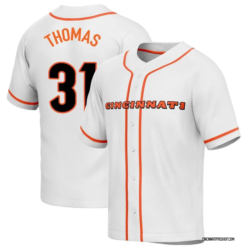 White Women's Michael Thomas Cincinnati Bengals Limited Color Rush