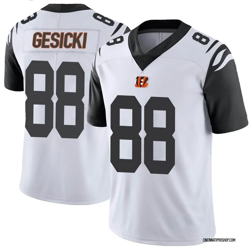 White Men's Mike Gesicki Cincinnati Bengals Limited Color Rush Vapor Untouchable Jersey