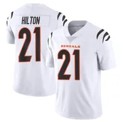 Women's Nike Cincinnati Bengals Mike Hilton White Vapor Untouchable Jersey  - Limited