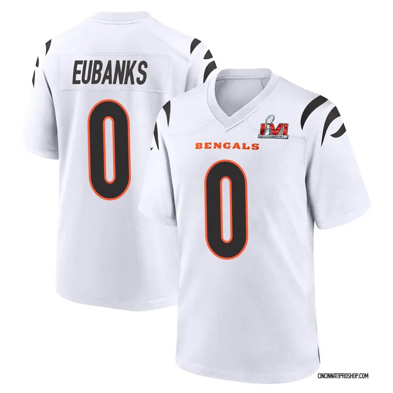 Men's Nike Cincinnati Bengals Nick Eubanks Orange Super Bowl LVI Bound  Jersey - Game