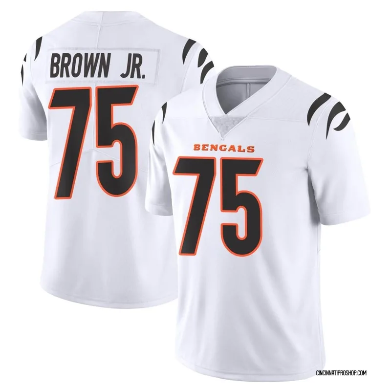 White Men's Orlando Brown Jr. Cincinnati Bengals Elite Vapor