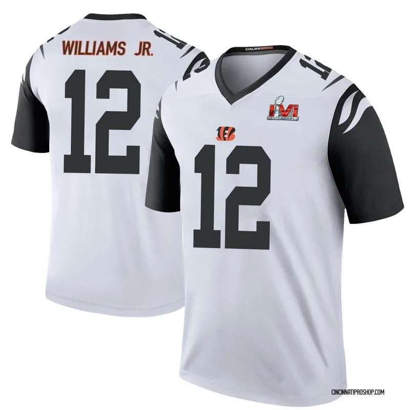 White Men's Pooka Williams Jr. Cincinnati Bengals Legend Color Rush Super  Bowl LVI Bound Jersey