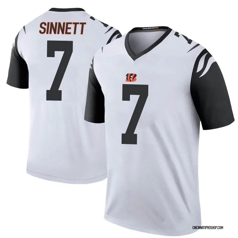 White Men's Reid Sinnett Cincinnati Bengals Legend Color Rush Jersey