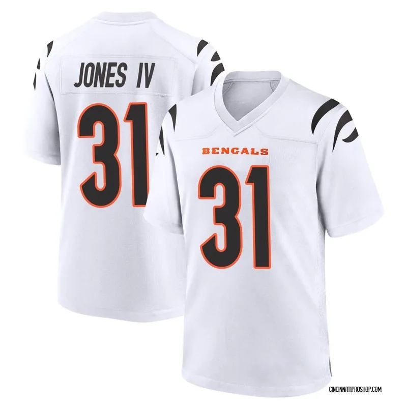 Sidney Jones IV Men's Nike White Cincinnati Bengals Game Custom Jersey Size: Medium