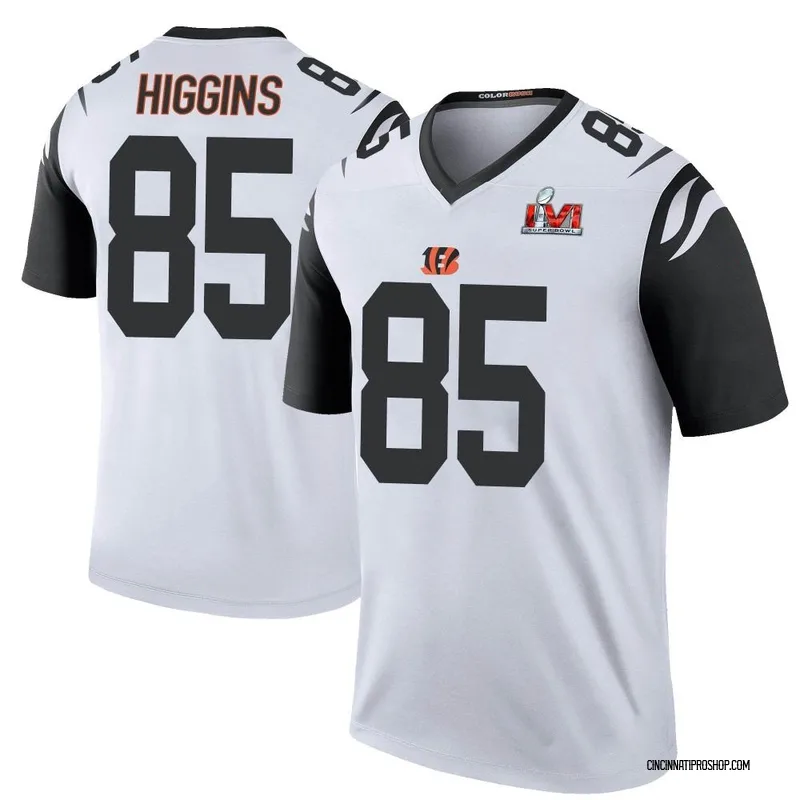 White Men's Tee Higgins Cincinnati Bengals Limited Vapor