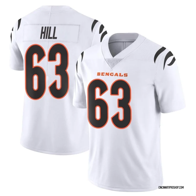 Cincinnati Bengals Nike Game Road Jersey - White - Trey