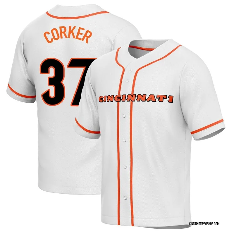 Yusuf Corker Cincinnati Bengals Youth Black Name & Number Logo T-Shirt 