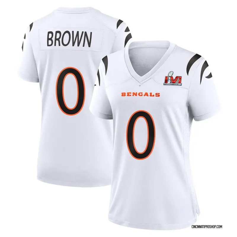 White Women's Joe Burrow Cincinnati Bengals Limited Color Rush Vapor  Untouchable Super Bowl LVI Bound Jersey