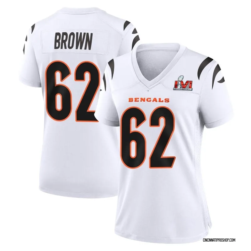 Ben Brown Cincinnati Bengals Men's Legend White Color Rush T-Shirt