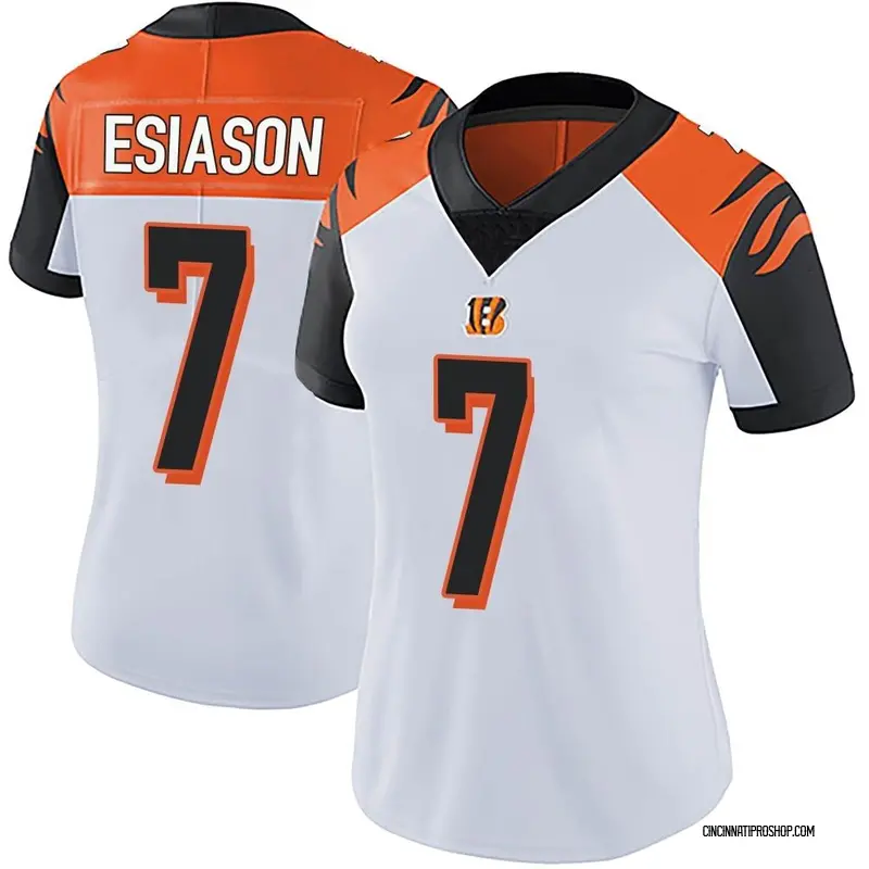 White Women's Boomer Esiason Cincinnati Bengals Limited Vapor Untouchable  Jersey