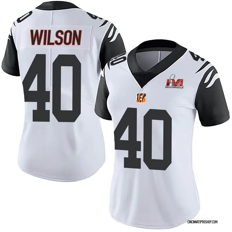 White Women's Joe Burrow Cincinnati Bengals Limited Color Rush Vapor  Untouchable Super Bowl LVI Bound Jersey