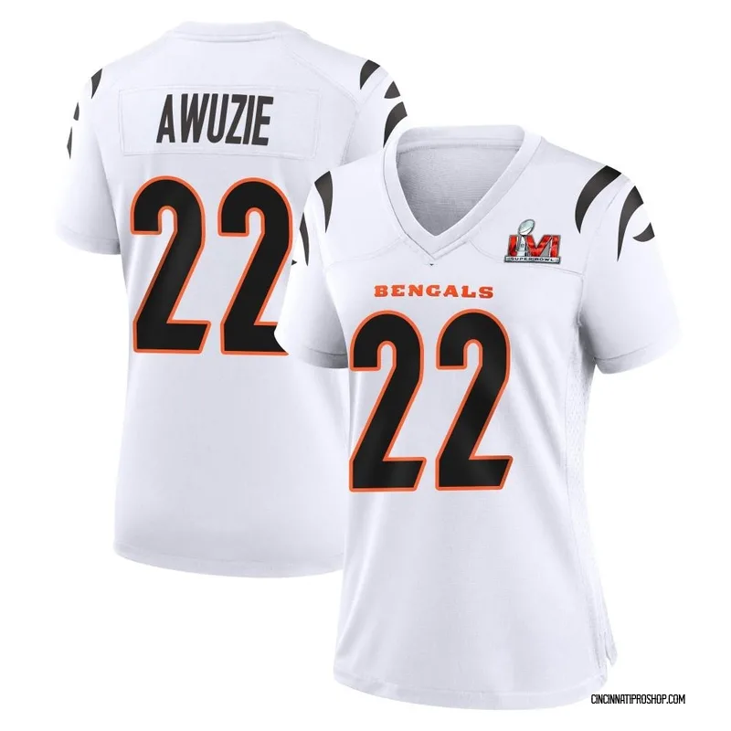 White Women's Ja'Marr Chase Cincinnati Bengals Game Super Bowl LVI Bound  Jersey