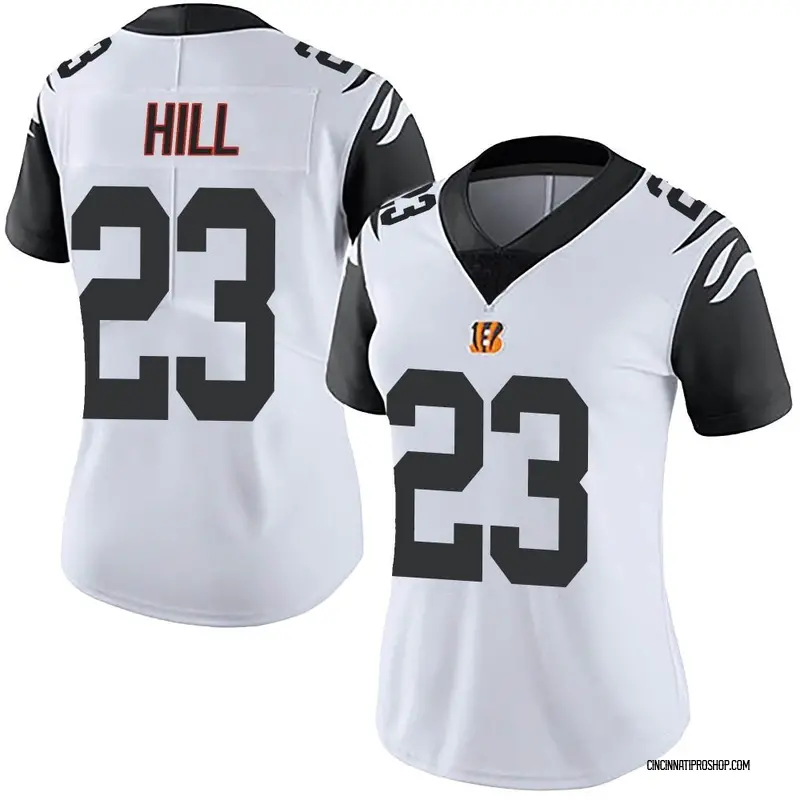 Dax Hill 23 Cincinnati Bengals Super Bowl LVII Champions Men Game Jersey -  White - Bluefink