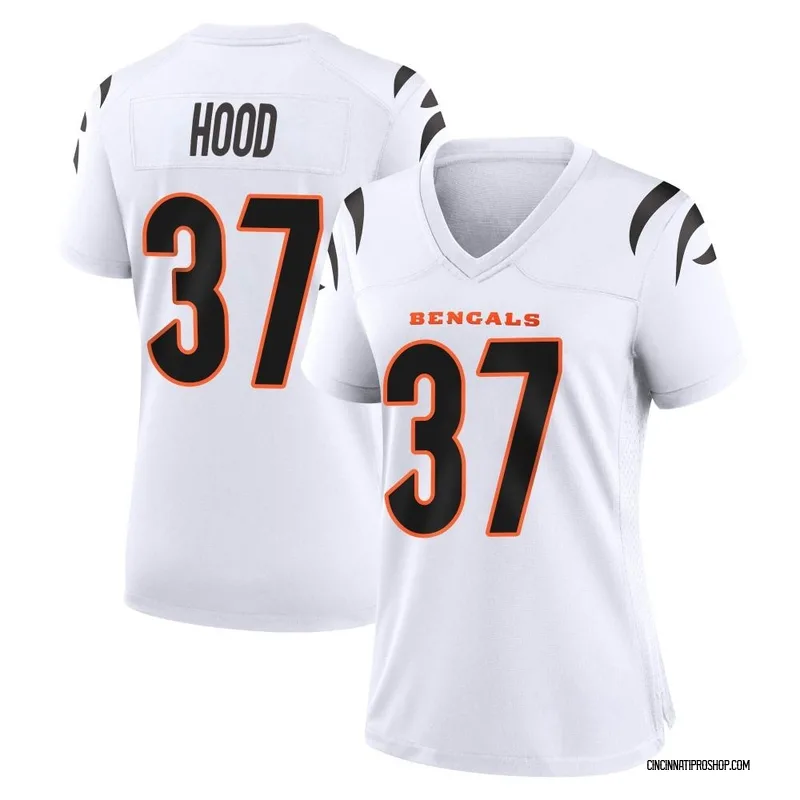 Women's Nike Cincinnati Bengals Delonte Hood White Jersey - Game