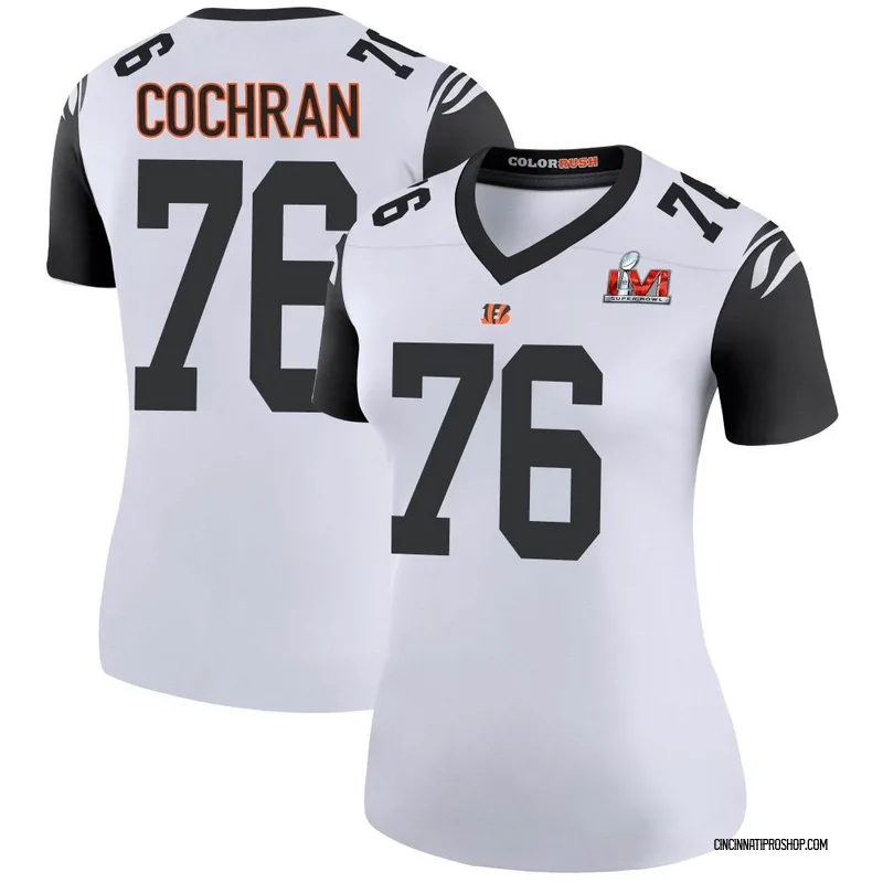 White Men's Devin Cochran Cincinnati Bengals Legend Color Rush Jersey