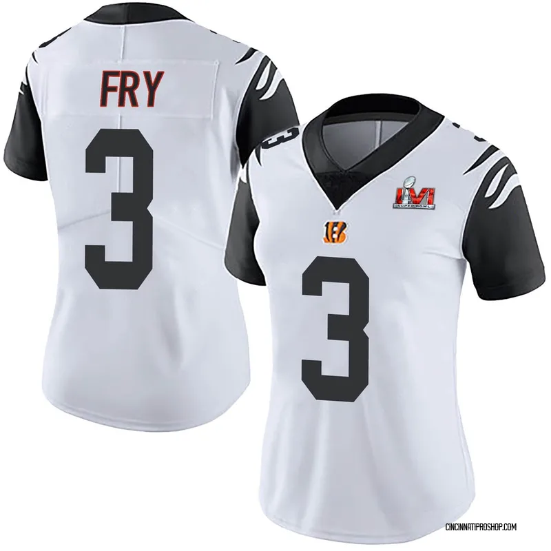 White Youth Joe Burrow Cincinnati Bengals Limited Color Rush Vapor  Untouchable Super Bowl LVI Bound Jersey