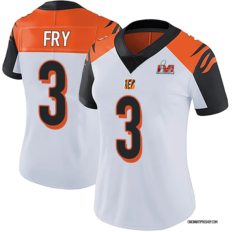 Orange Men's Custom Cincinnati Bengals Limited Vapor Untouchable Super Bowl  LVI Bound Jersey