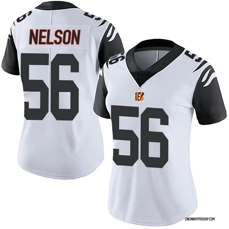 Women's Nike Garrett Nelson Black Cincinnati Bengals Game Jersey