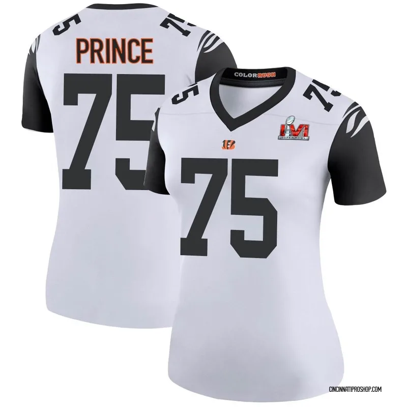 White Men's Isaiah Prince Cincinnati Bengals Game Super Bowl LVI Bound  Jersey