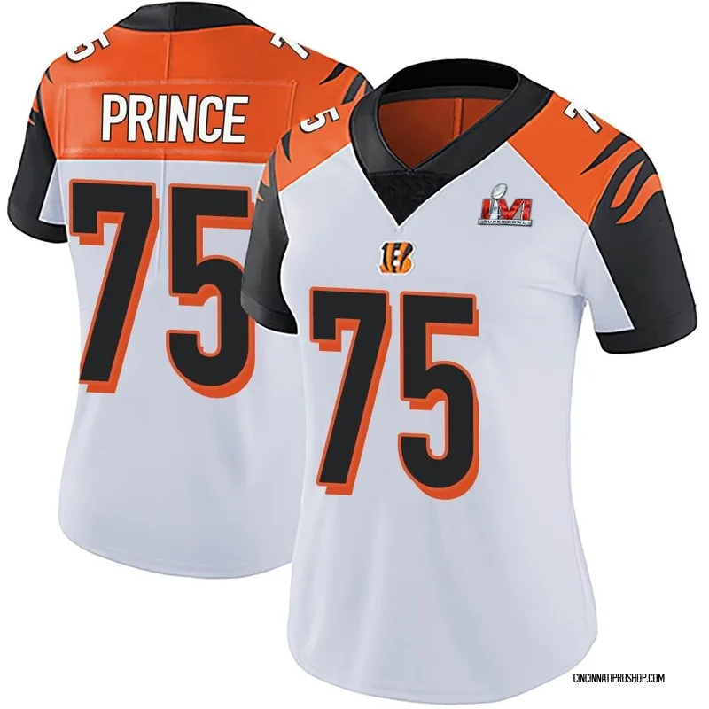 White Men's Isaiah Prince Cincinnati Bengals Limited Vapor Untouchable Super  Bowl LVI Bound Jersey