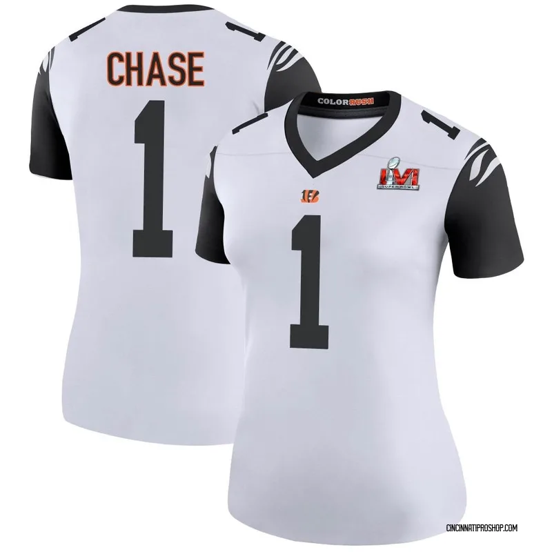 White Women's Ja'Marr Chase Cincinnati Bengals Legend Color Rush