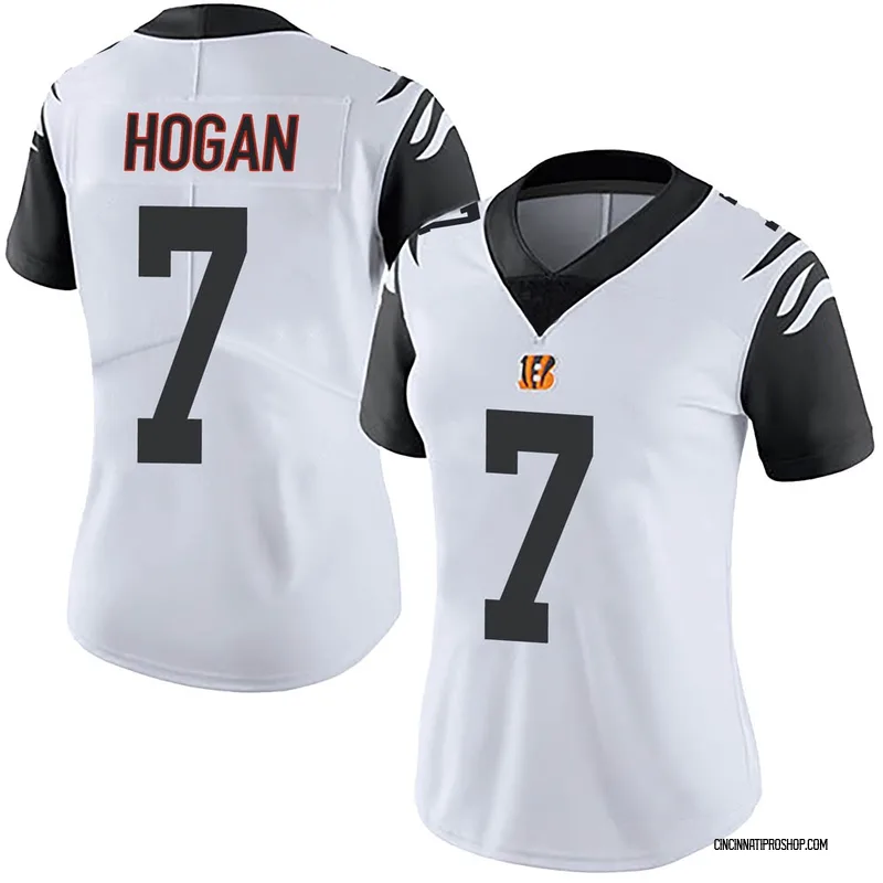 White Men's Kevin Hogan Cincinnati Bengals Game Jersey