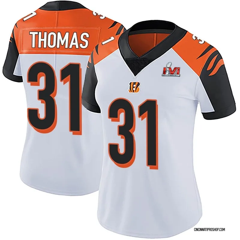 White Women's Michael Thomas Cincinnati Bengals Limited Color Rush