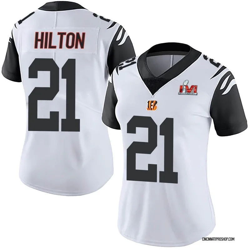 White Youth Custom Cincinnati Bengals Limited Color Rush Vapor Untouchable  Super Bowl LVI Bound Jersey