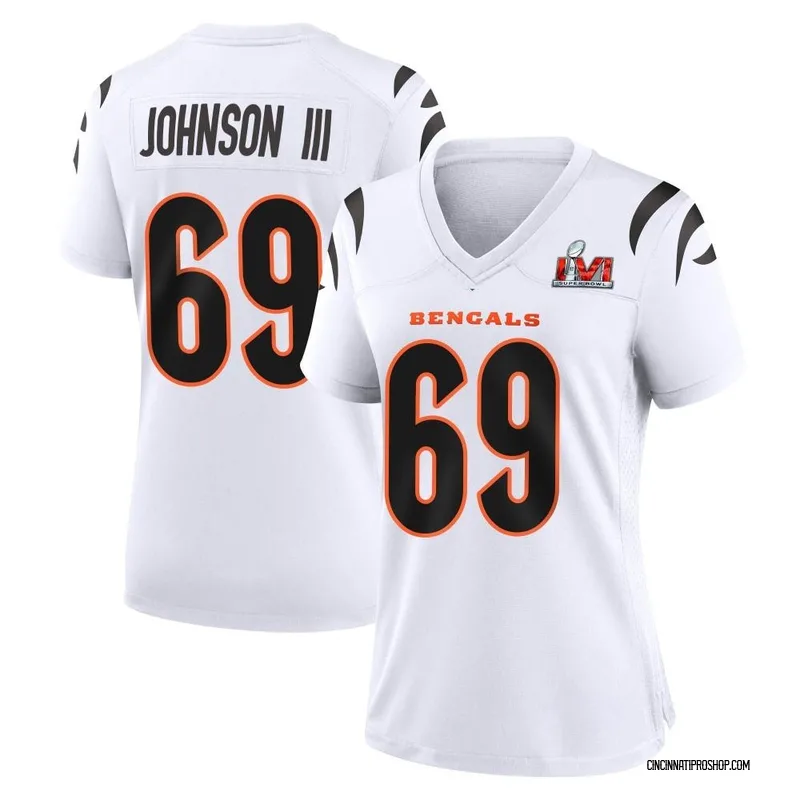 White Women's Ja'Marr Chase Cincinnati Bengals Limited Color Rush Vapor  Untouchable Super Bowl LVI Bound Jersey