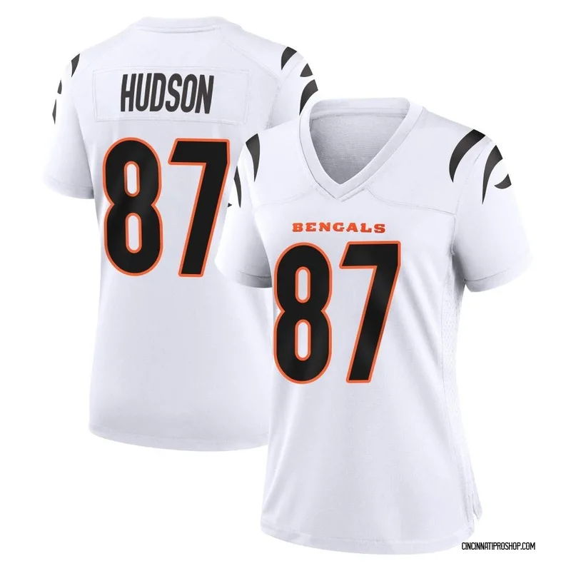 White Women's Tanner Hudson Cincinnati Bengals Game Jersey