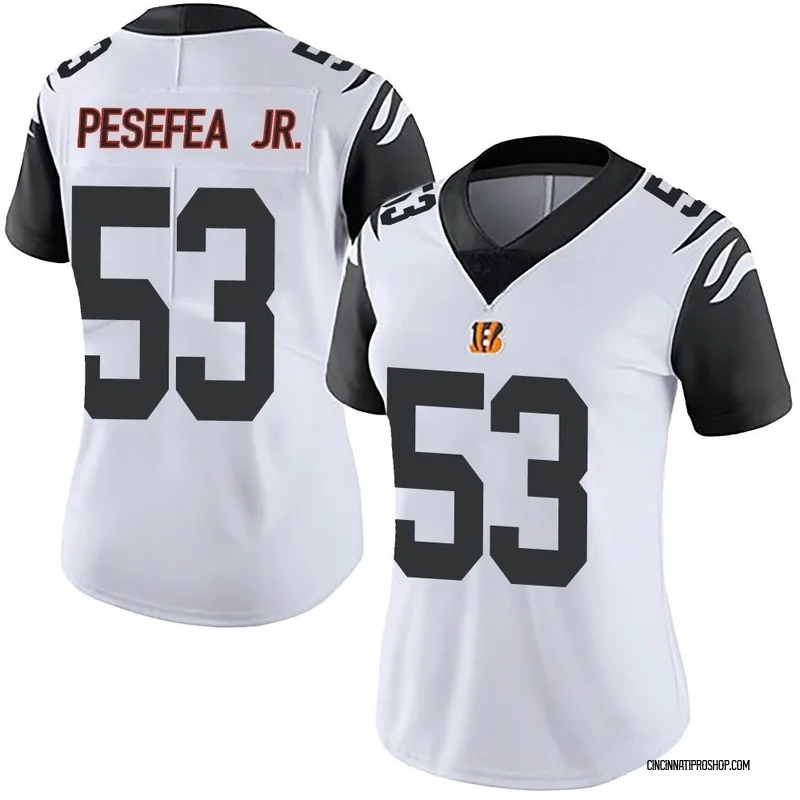 White Men's Tautala Pesefea Jr. Cincinnati Bengals Legend Color Rush Jersey