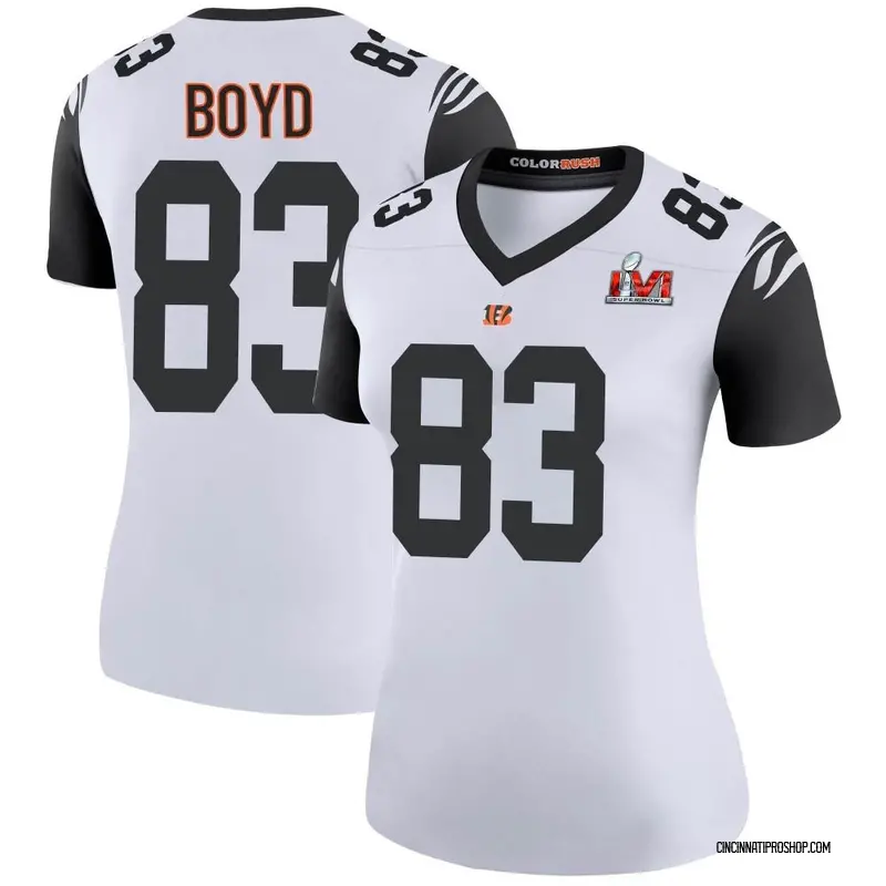 Tyler Boyd Cincinnati Bengals Youth Legend White Color Rush T-Shirt