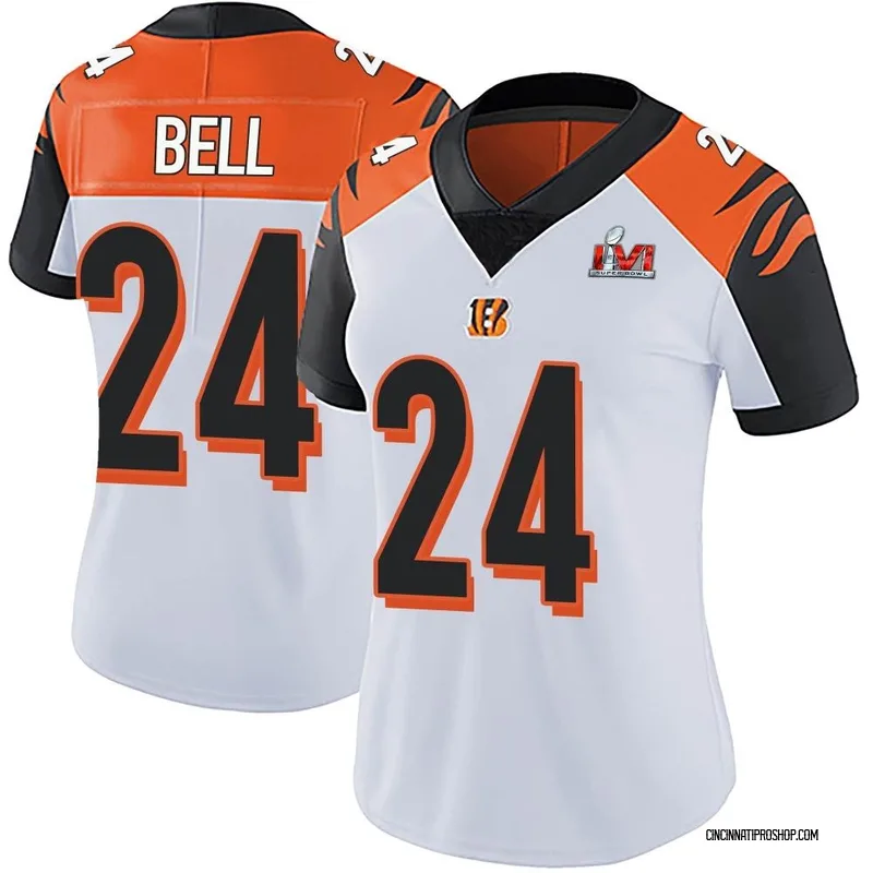 Bengals Evan McPherson Jersey White 2 Men's Vapor Limited Super Bowl LVI 2022