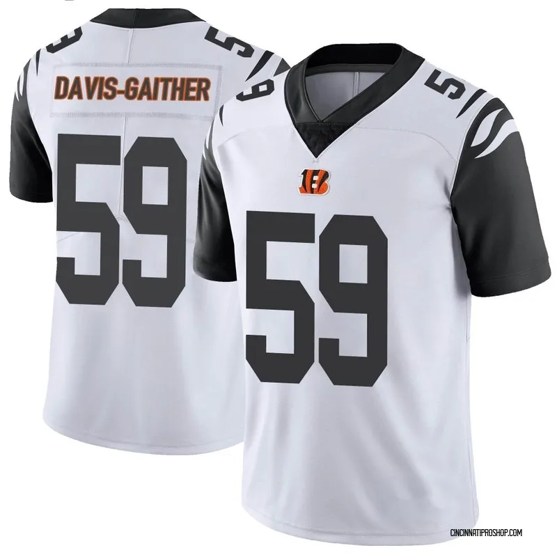 Cincinnati Bengals Akeem Davis-gaither Orange Vapor Untouchable Limited  Jersey - Bluefink