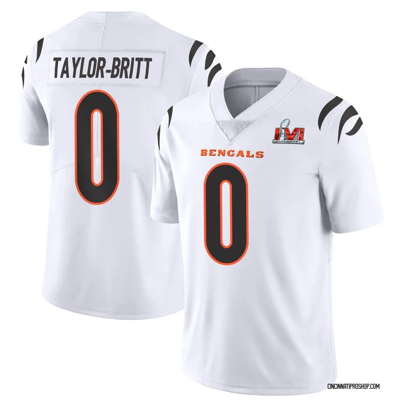 White Youth Cam Taylor-Britt Cincinnati Bengals Limited Vapor Untouchable  Jersey