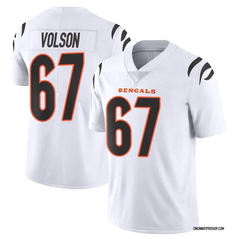 Top-selling Item] Cordell Volson 67 Cincinnati Bengals White Vapor Limited  3D Unisex Jersey