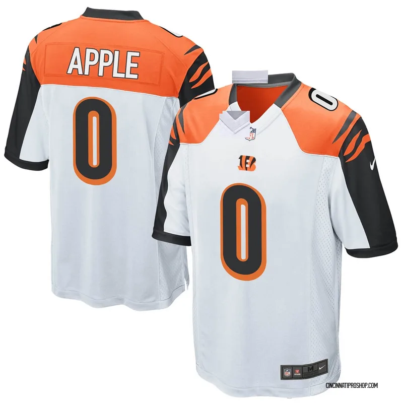 White Youth Eli Apple Cincinnati Bengals Game Jersey