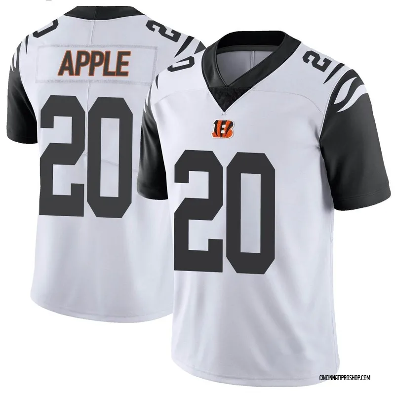 Eli Apple 20 Cincinnati Bengals Super Bowl LVII Champions Youth Game Jersey  - White - Bluefink