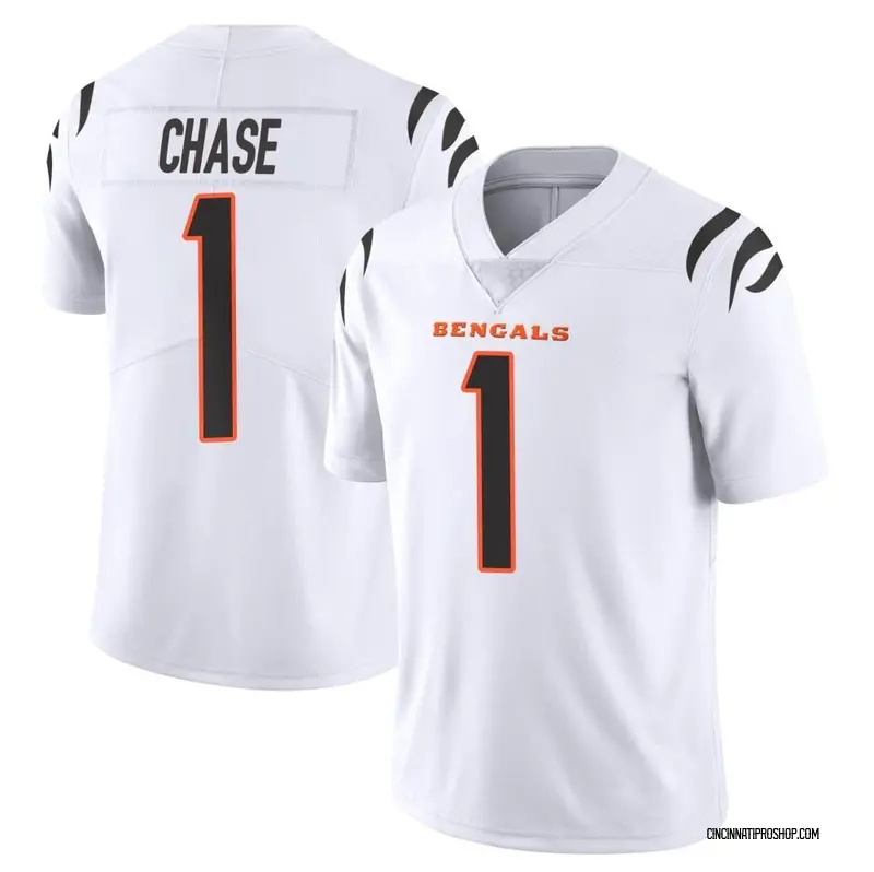 Youth Nike Ja'Marr Chase White Cincinnati Bengals Game Jersey