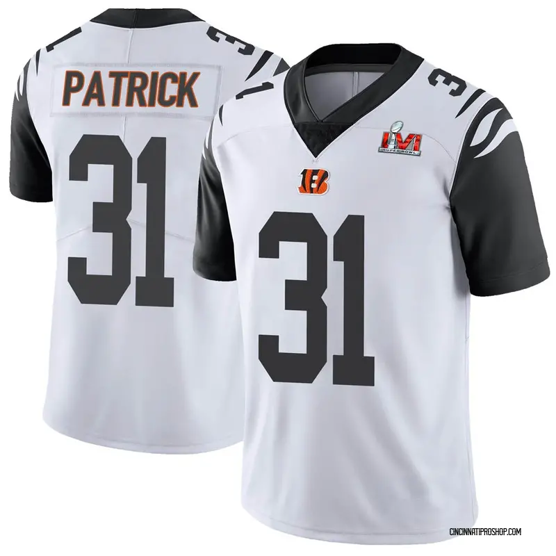 White Youth Jacques Patrick Cincinnati Bengals Limited Color Rush