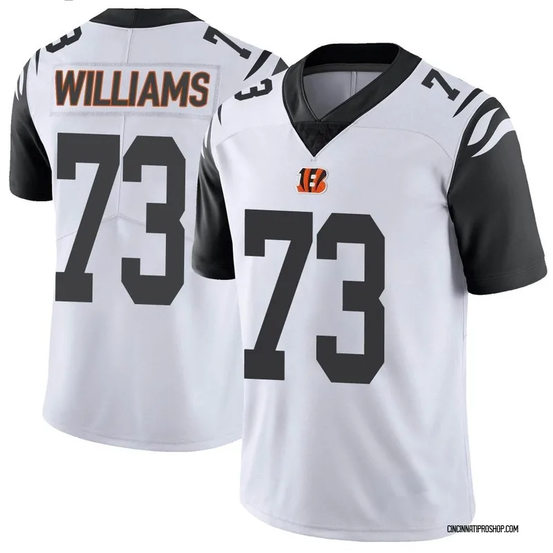 Jonah Williams Youth Nike Black Cincinnati Bengals Logo Game Custom Jersey Size: Extra Large