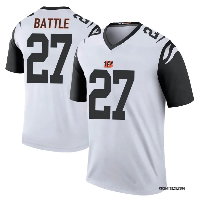 Jordan Battle Cincinnati Bengals Nike Team Game Jersey - Black