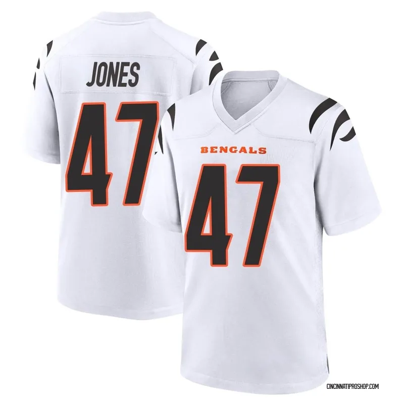 Keandre Jones Cincinnati Bengals Youth Black Distressed Name & Number  Tri-Blend T-Shirt