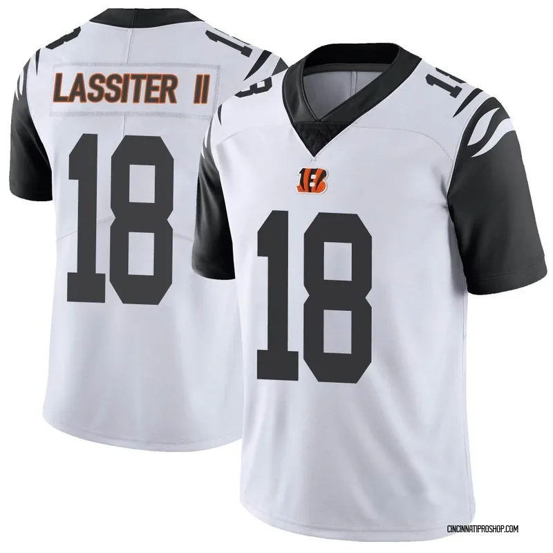 Kwamie Lassiter II Cincinnati Bengals Men's Legend White Color